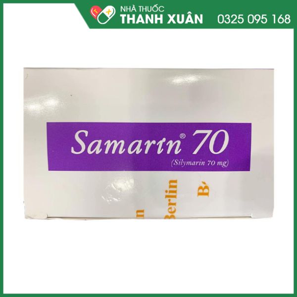 Samarin 70 điều trị xơ gan, viêm gan và suy gan